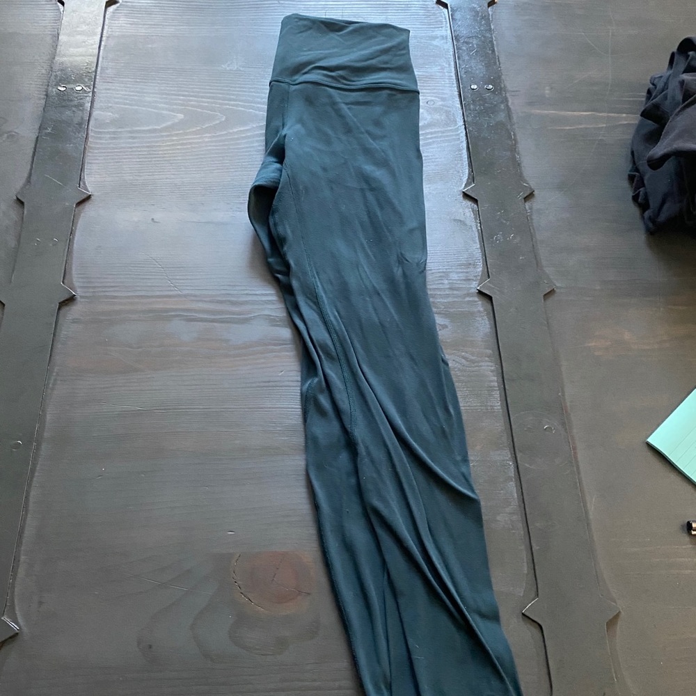 Lululemon Align pants Teal size 6